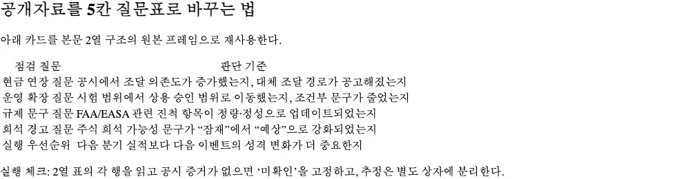 10-Q 이벤트 맵 비교 이미지