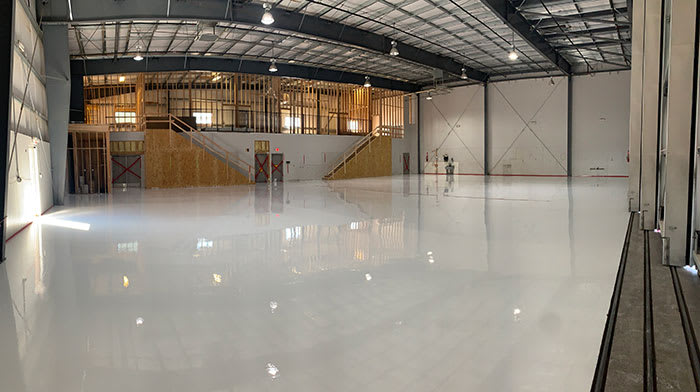 Commercial Hangar Floor
