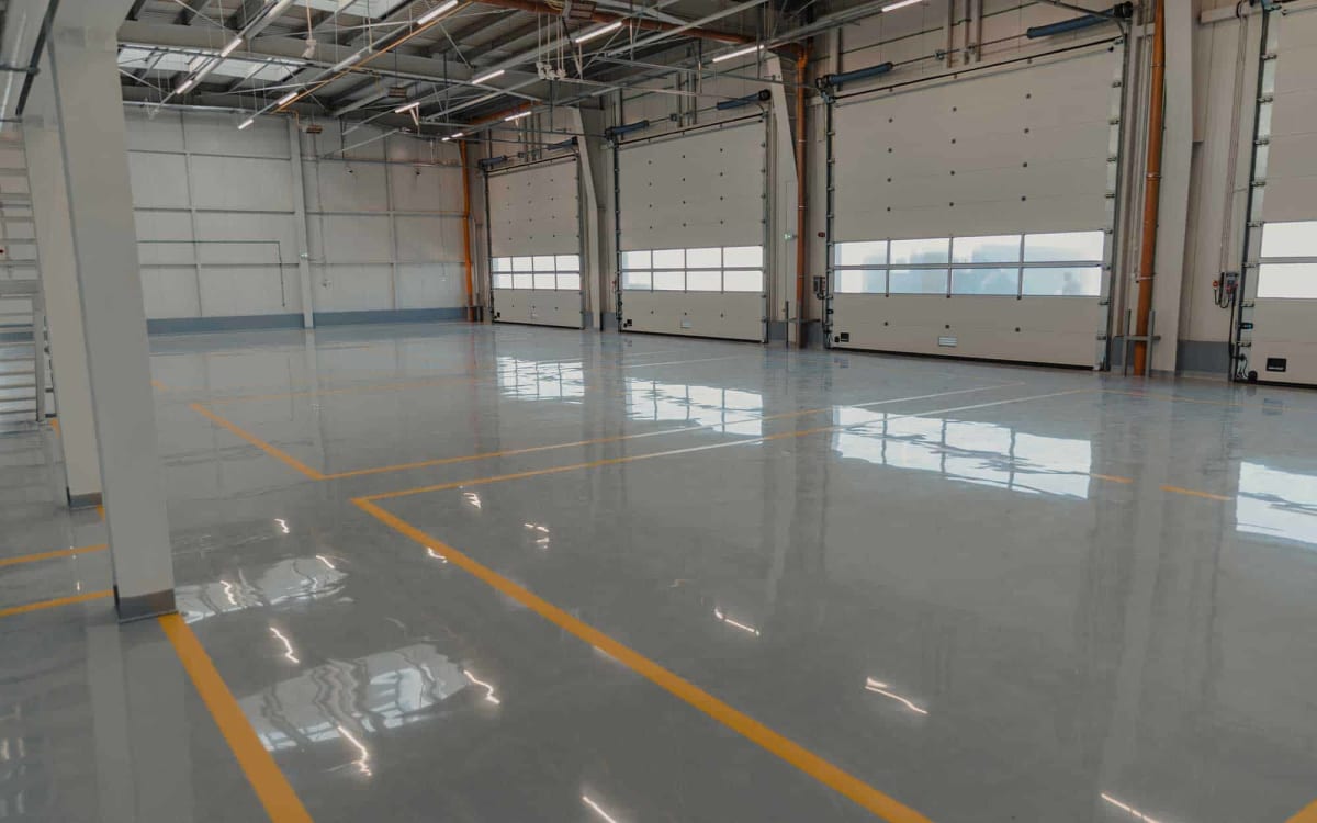Fleet Vehicle Bay Epoxy Floor
