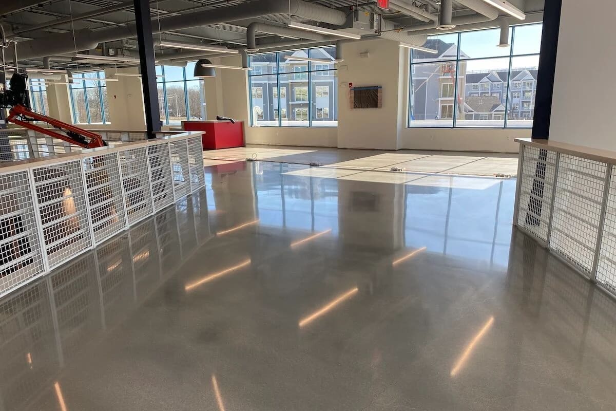 Polished Garage Floor