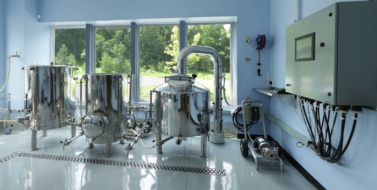 Food Processing Tank Area