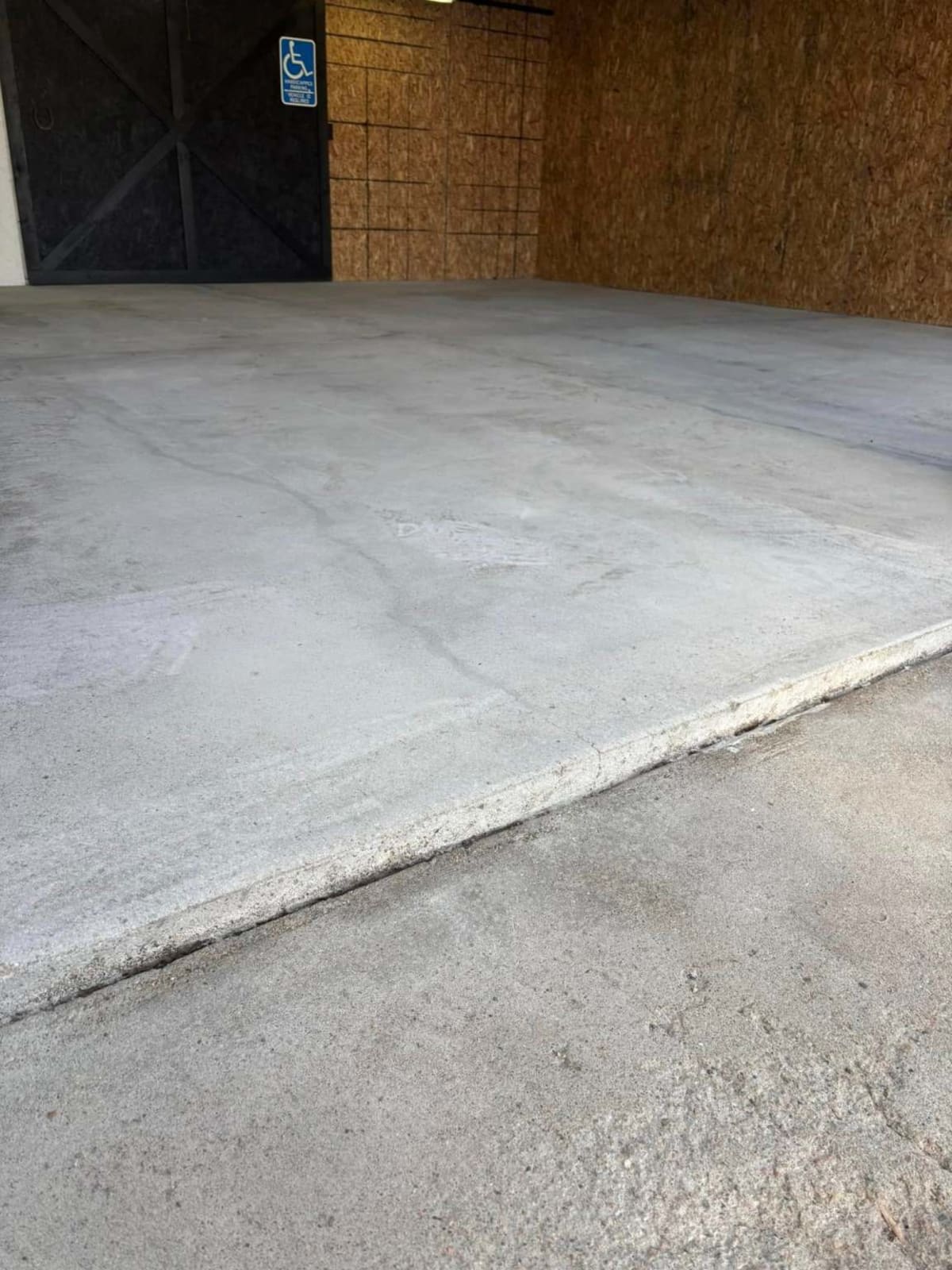 Before — Concrete Slab