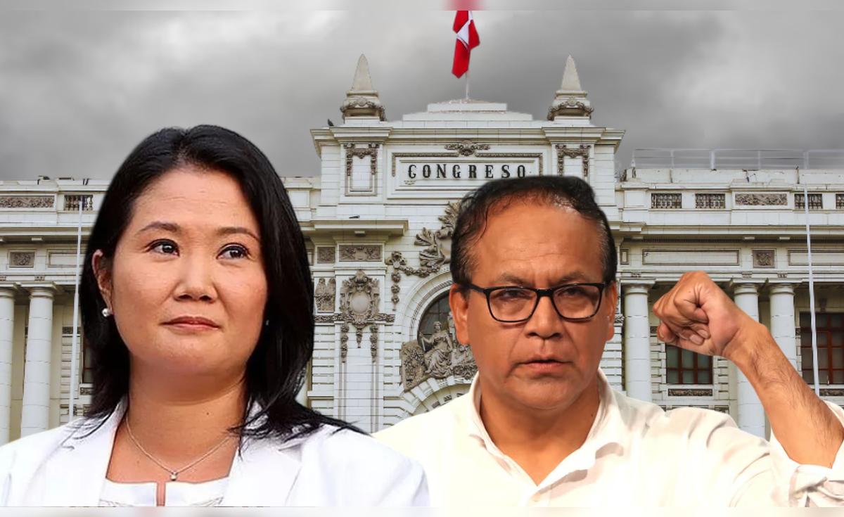 Comparación de votos entre Juntos por el Perú y Fuerza Popular en decisiones clave del Congreso peruano