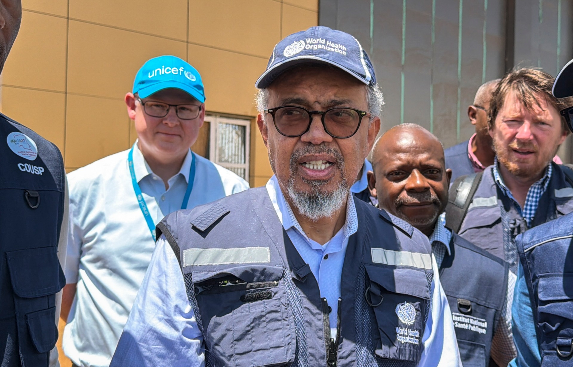 Director de la OMS supervisa en Ituri la respuesta al brote de ébola en la República Democrática del Congo