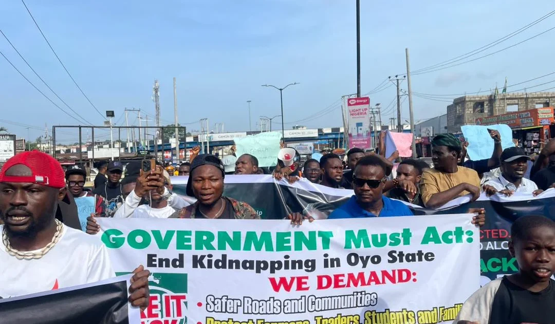 Take-It-Back Movement protests Oyo school kidnappings, calls for release of abducted pupils and teachers
