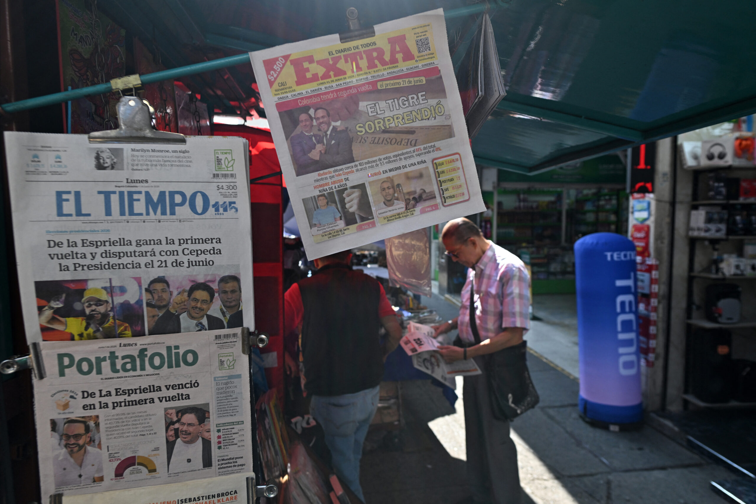 Las encuestas no lograron predecir con precisión el resultado de las elecciones presidenciales en Colombia