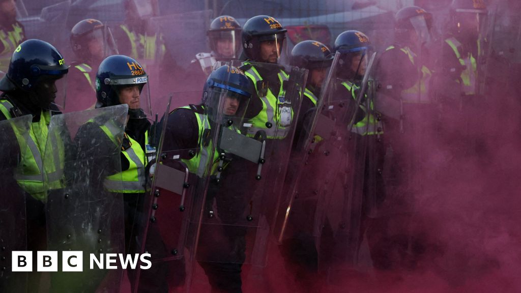 Violent protests in Southampton after Henry Nowak case leave 11 officers injured and two people arrested