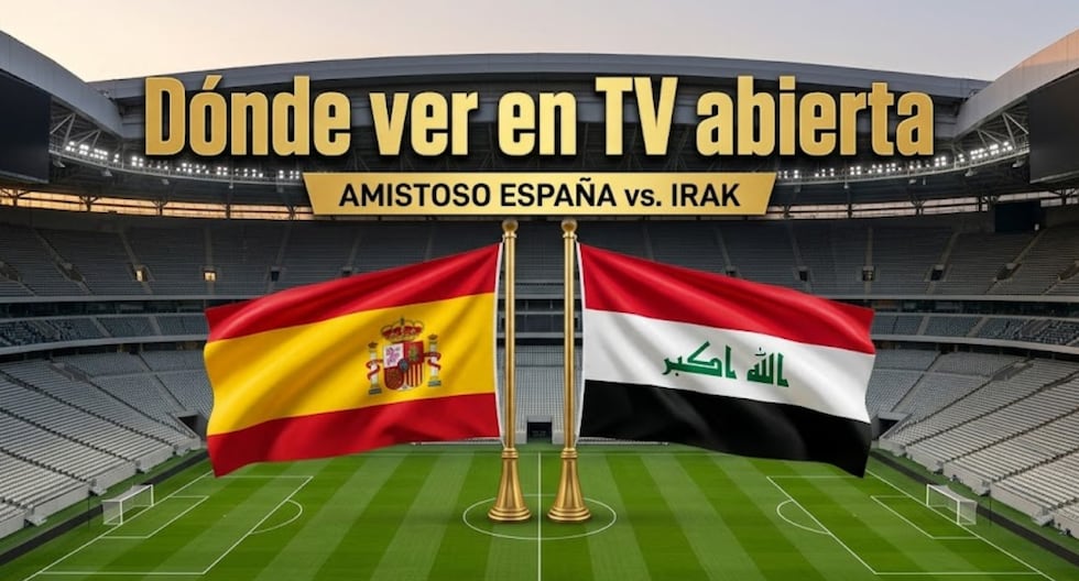 Canales y horarios para ver el amistoso entre España e Irak previo al Mundial 2026