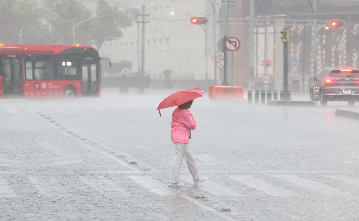 Pronóstico de lluvias en la Ciudad de México: duración y medidas de seguridad