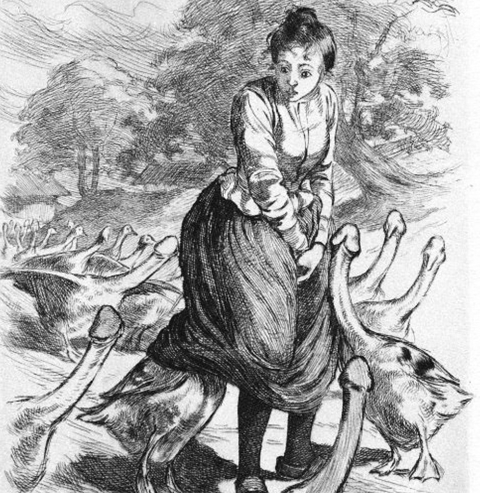 Ilustraciones eróticas y satíricas de Martin van Maële (1905)