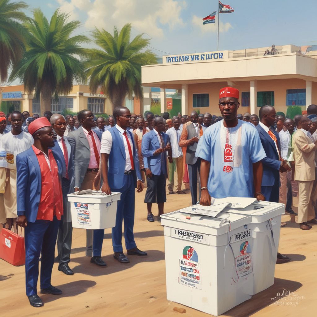EFCC Operatives Monitor Governor Oyebanji’s Polling Unit During Ekiti Governorship Election