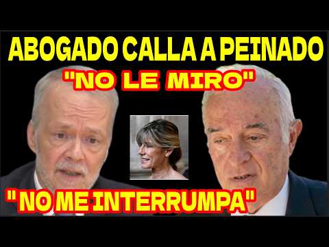 JUEZ PEINADO HUMILLADO POR EL ABOGADO DE BEGOÑA GOMEZ.