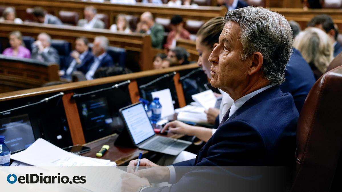 Controversia política tras los comentarios de Feijóo sobre el padre de Patxi López en el Congreso