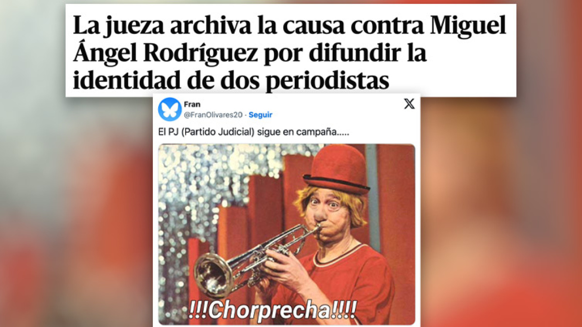 Reacciones en redes tras el archivo de la causa judicial contra Miguel Ángel Rodríguez