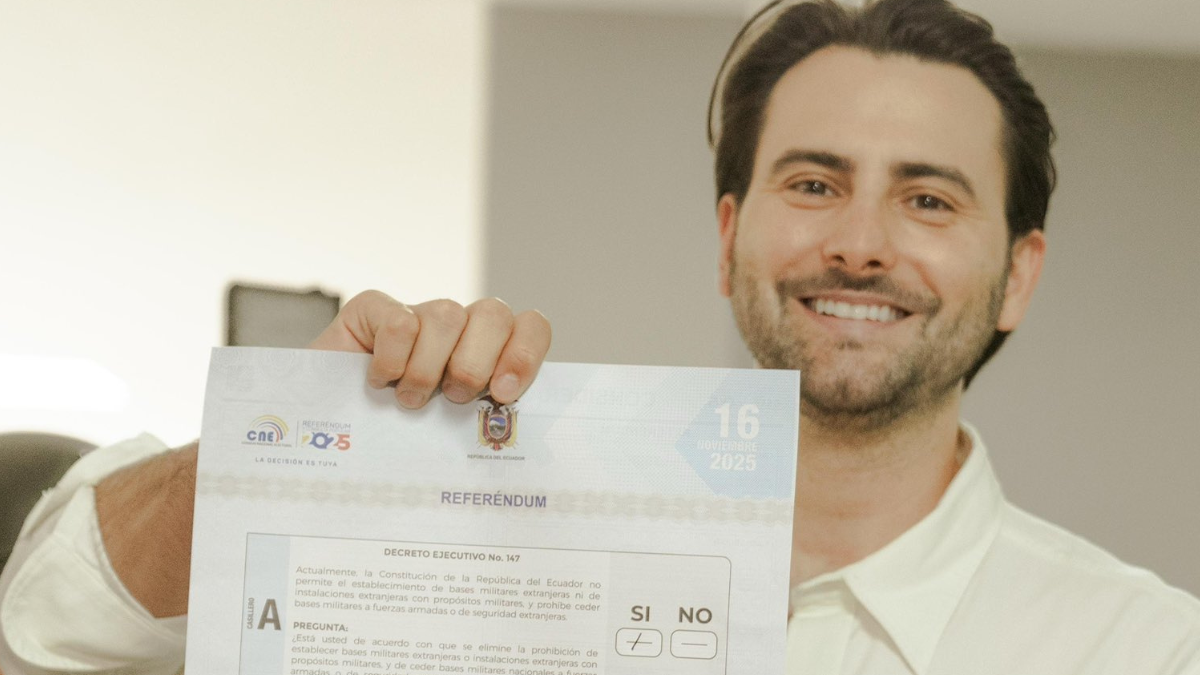 Niels Olsen confirma su candidatura a la Alcaldía de Guayaquil por el movimiento ADN