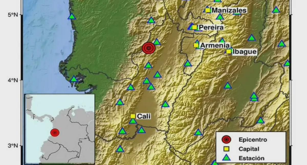 Dos sismos afectaron zonas de Colombia: ubicación y magnitud
