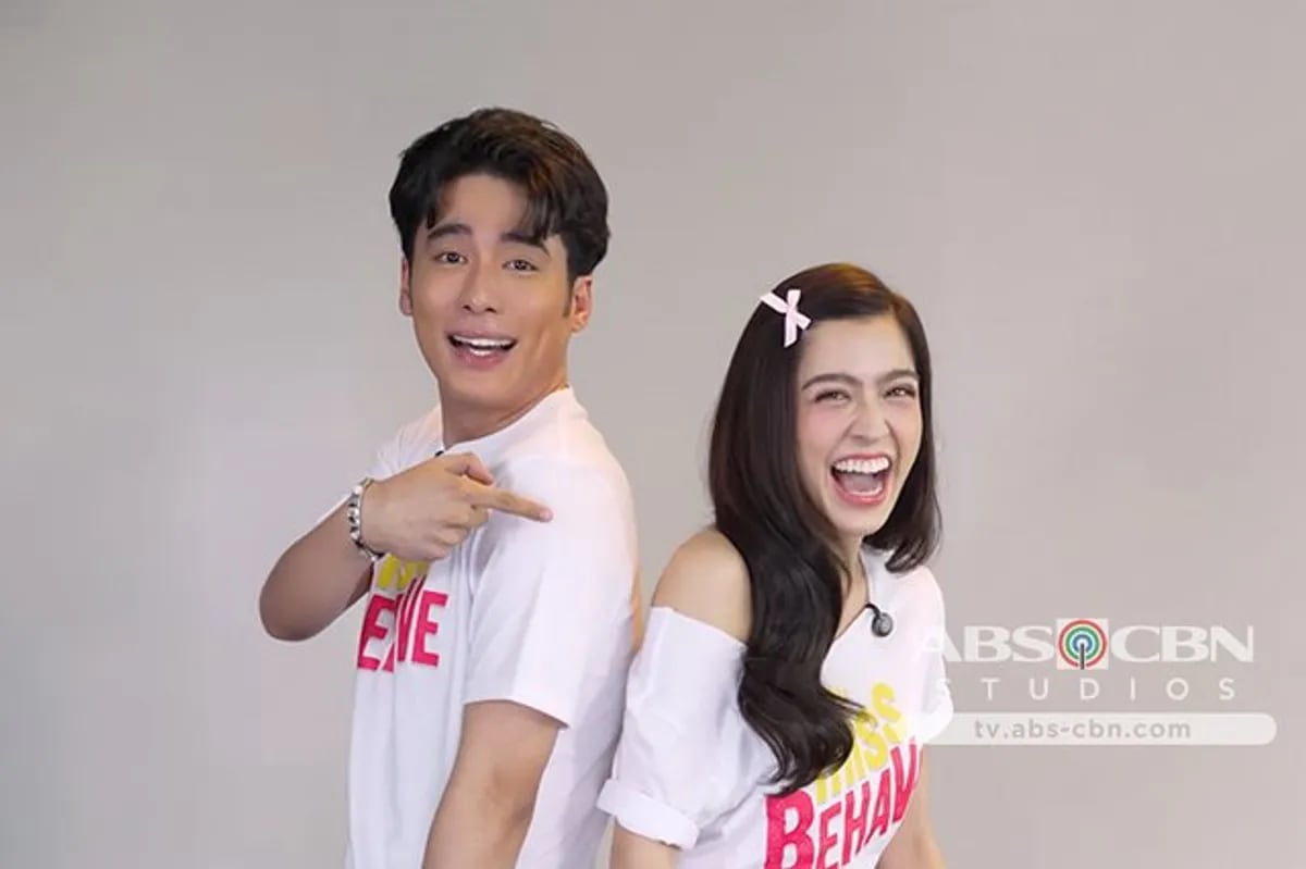 Alexa Ilacad and JC Alcantara Participate in Telepathy Challenge