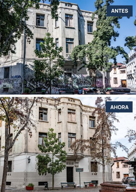 Santiago Recupera Facades del Histórico Barrio Concha y Toro