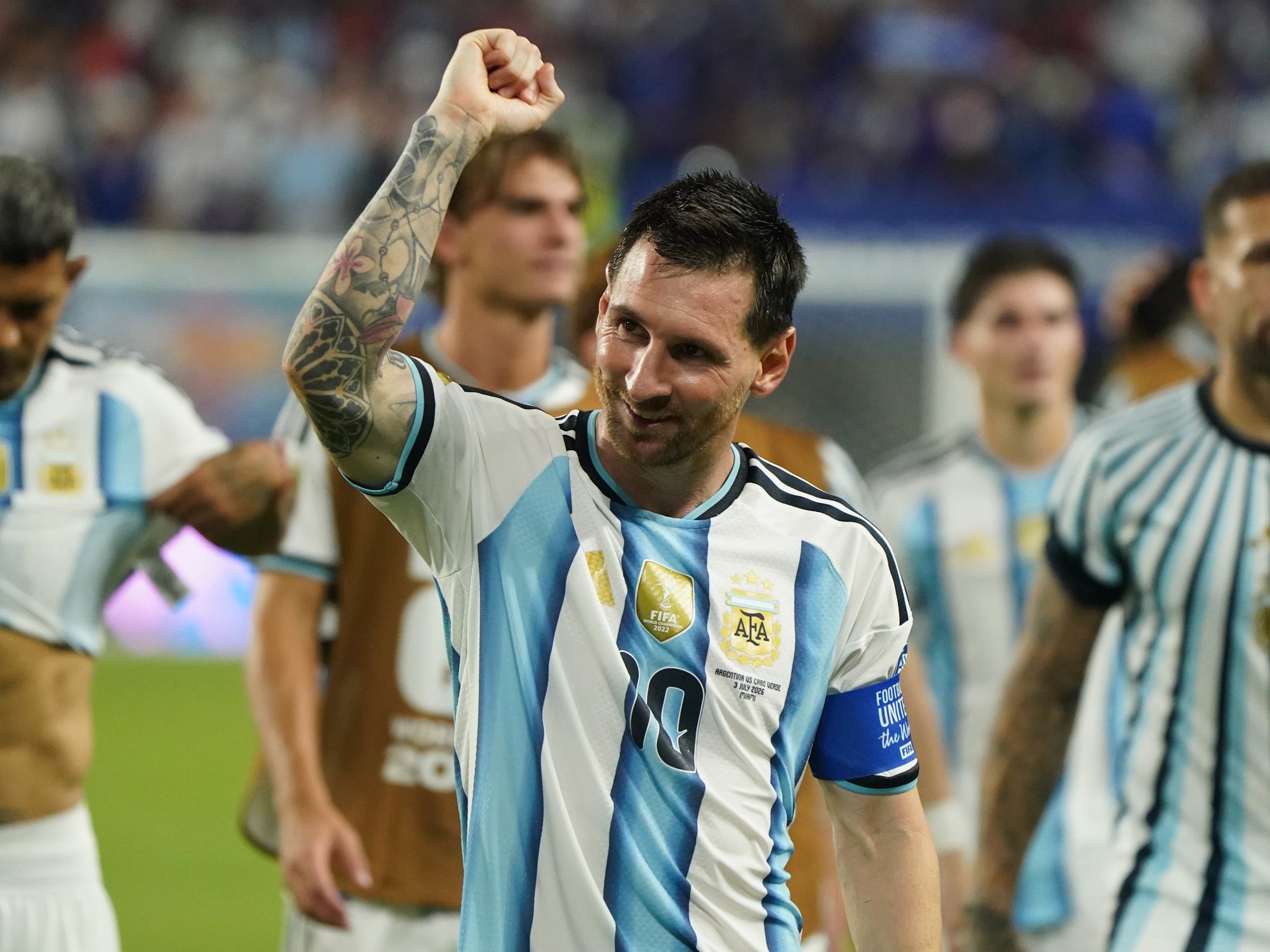 Lionel Messi marca su gol número 20 en la Copa del Mundo y lidera la victoria de Argentina contra Cabo Verde