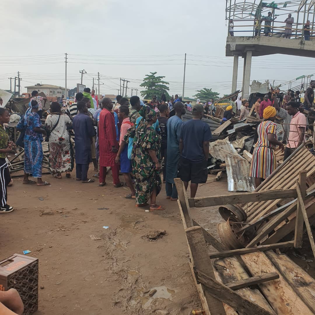 Ogun market demolition sparks outrage as traders lose N500m