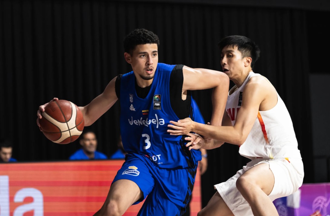 Venezuela's U17 Basketball Team Loses to China, Ends Tournament with 0-3 Record