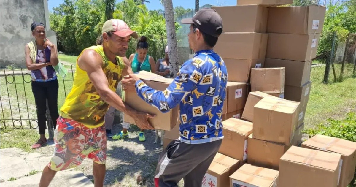 Iglesia católica en Cuba explica la distribución de ayuda humanitaria enviada por Estados Unidos a través de Cáritas