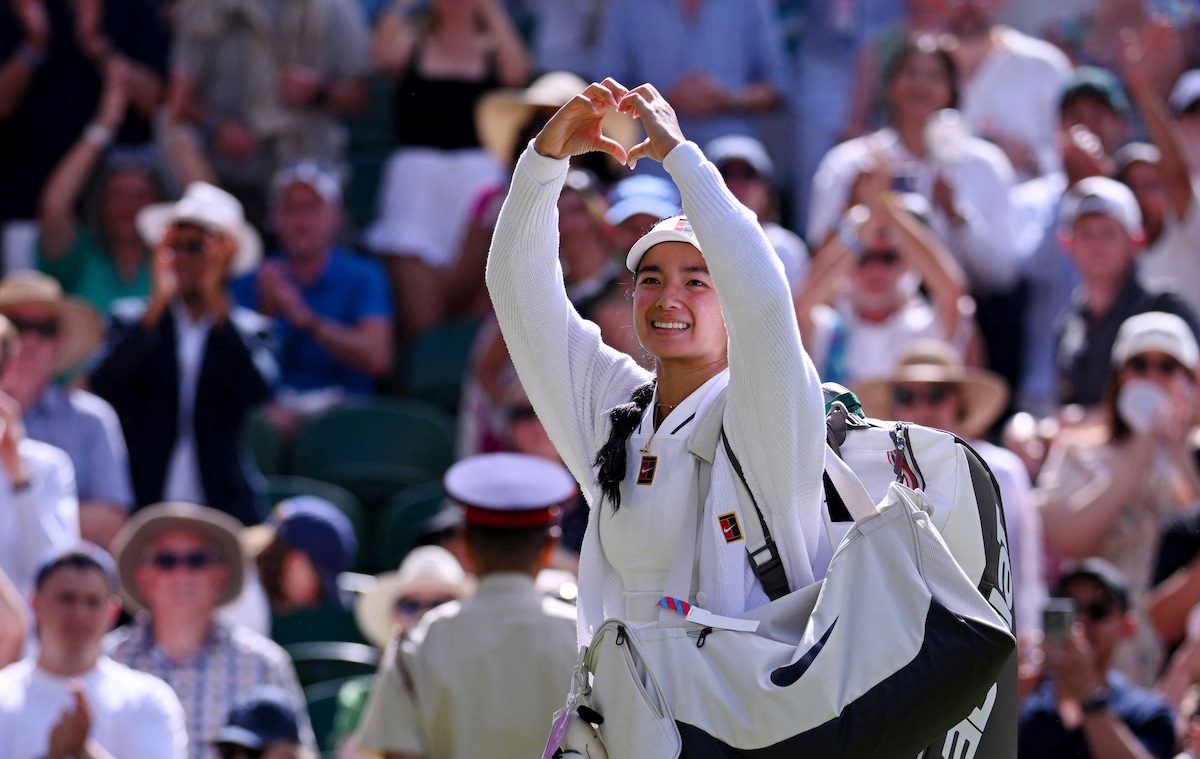 Philippine tennis star Alex Eala exits Wimbledon after defeat; Italian player Jasmine Paolini reaches quarterfinals