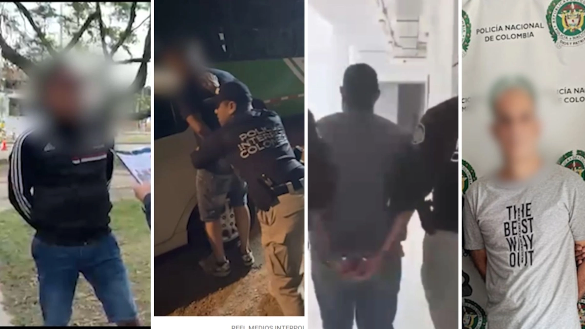 Cuatro colombianos con ordenes de Interpol detenidos en Cali