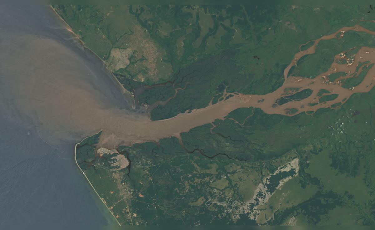 Estudio revela destino del agua dulce del río Congo en el océano Atlántico