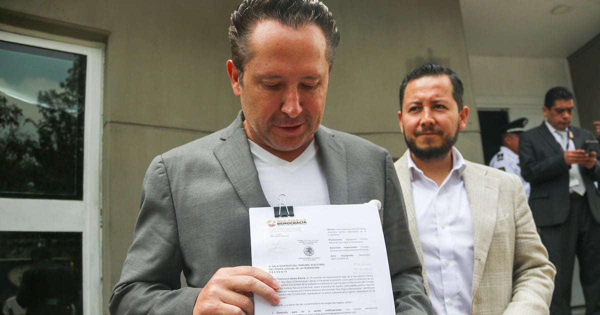Que Siga la Democracia impugna negativa de registro como partido político