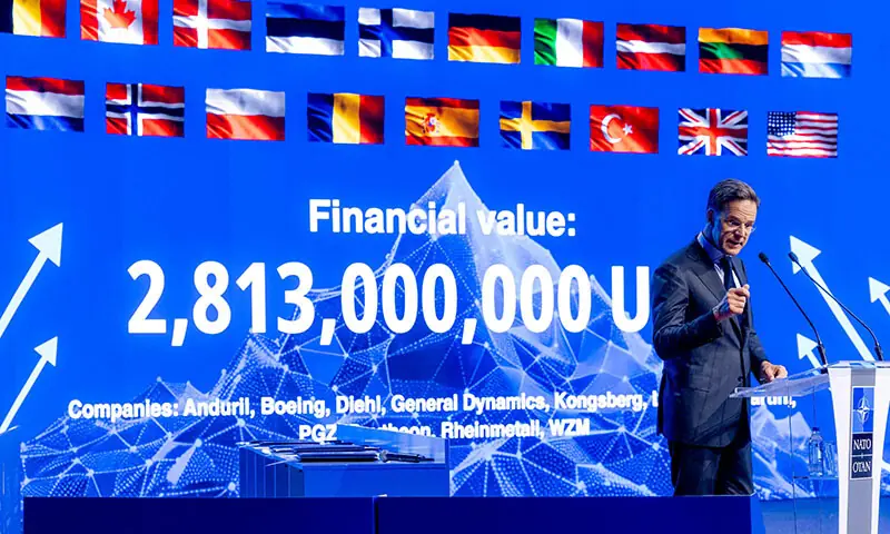 NATO unveils $40 billion defense spending boost ahead of Trump summit