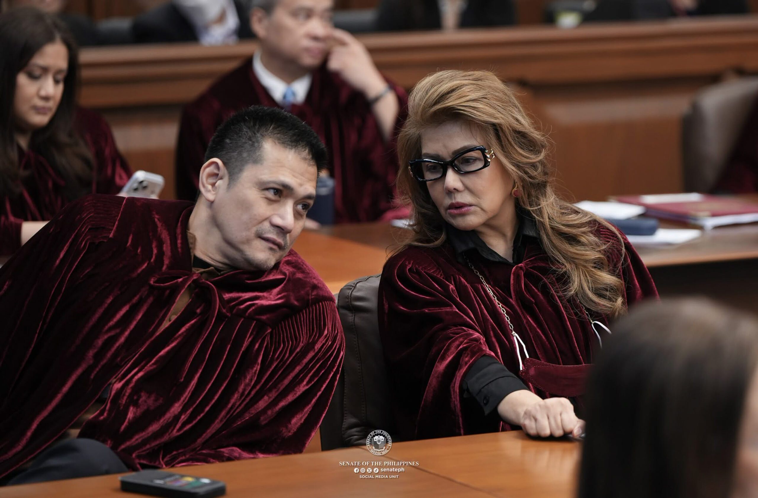 Imee Marcos' Reaction During Sara Duterte's Impeachment Trial