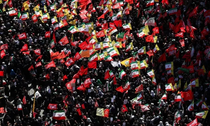 Iranians mourn Khamenei at his funeral amid regional tensions