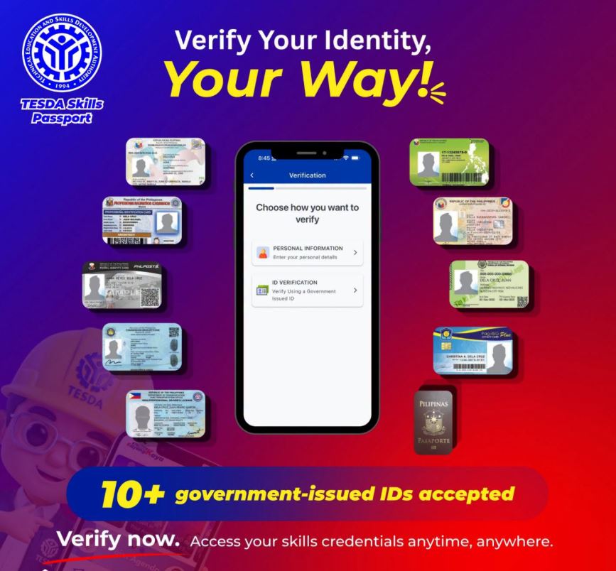 TESDA Enhances Security of Skills Passport with New Identity Verification Measures