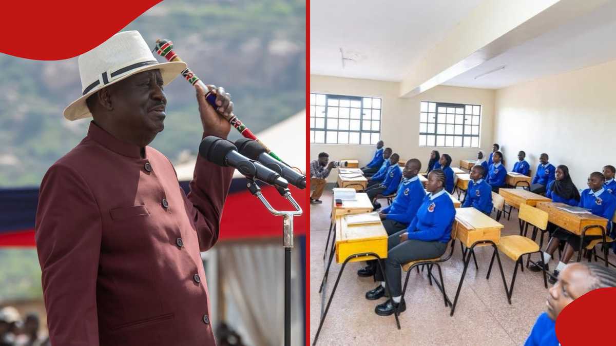 Raila Educational Centre in Kibra Receives New Classrooms and Teacher Employment Pledges