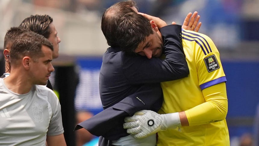 Thibaut Courtois sufrió lesión durante el partido entre Bélgica y España en el Mundial 2026