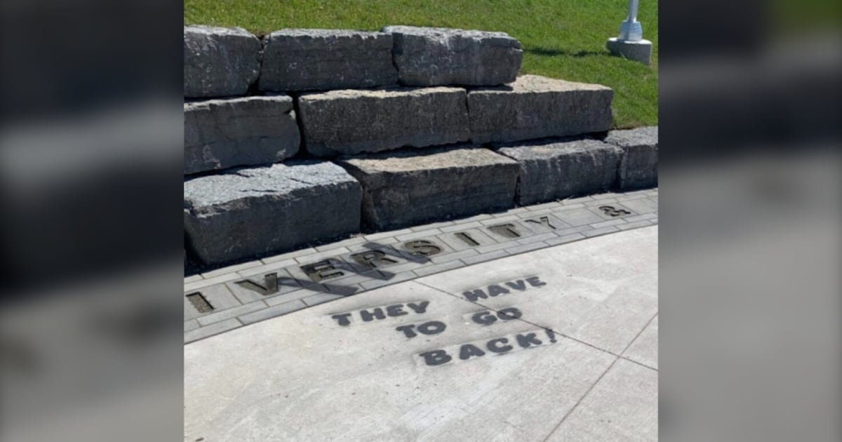 North Bay police investigate vandalism at new waterfront site amid possible hate crime concerns