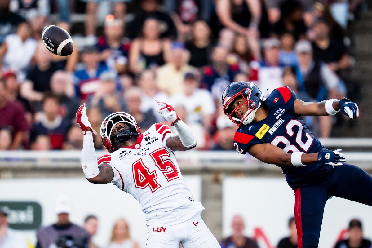 Montreal Alouettes Defeat Calgary Stampeders 37-30 in CFL Match