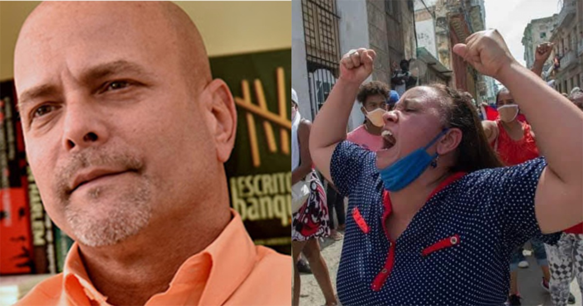 Gerardo Hernández revela parentesco de activista en contexto del 11J
