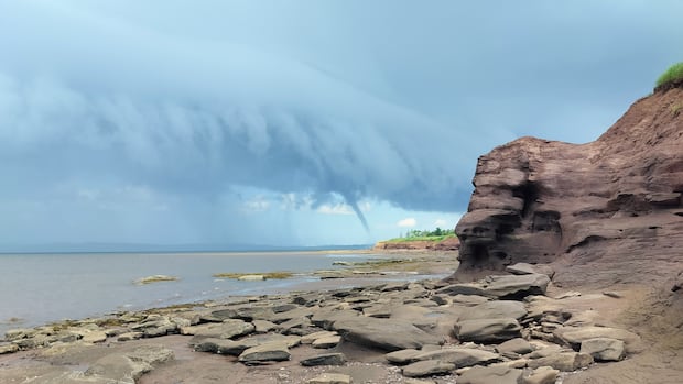 Waterspout Spotted Off Prince Edward Island Coast: Islanders Experience Rare Natural Phenomenon