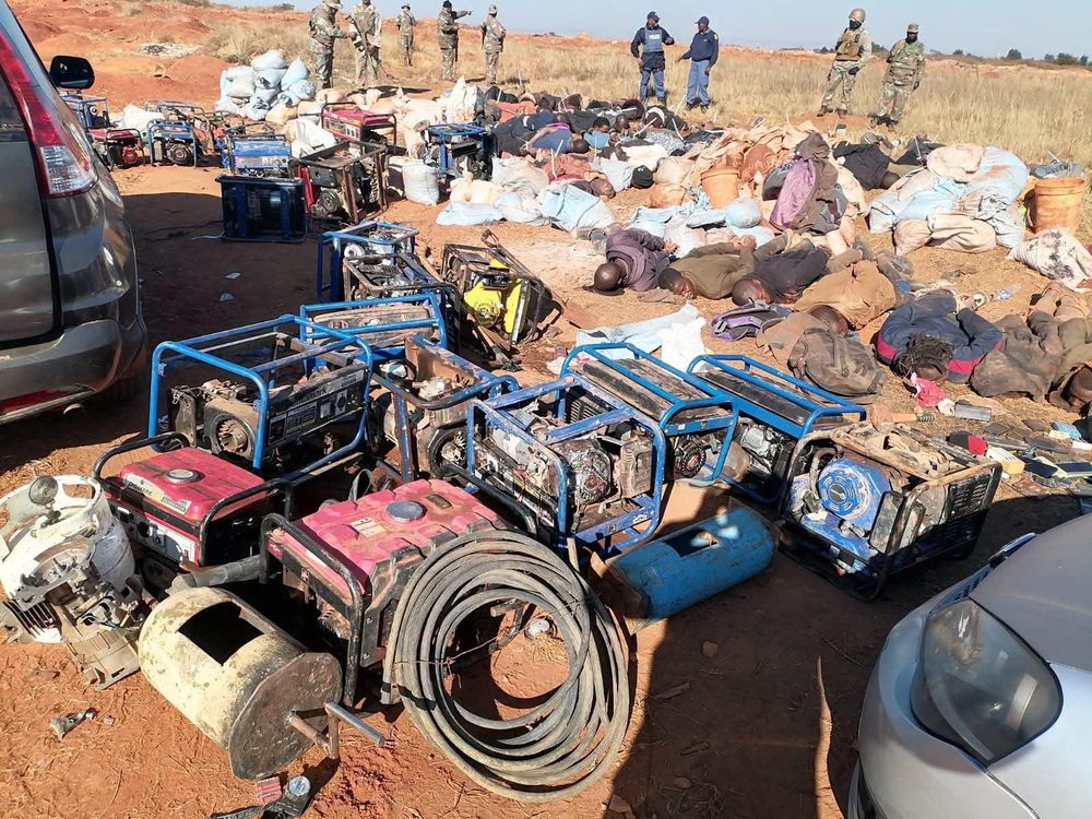 121 Suspects Arrested in Joint Operation to Combat Illegal Mining in Gauteng