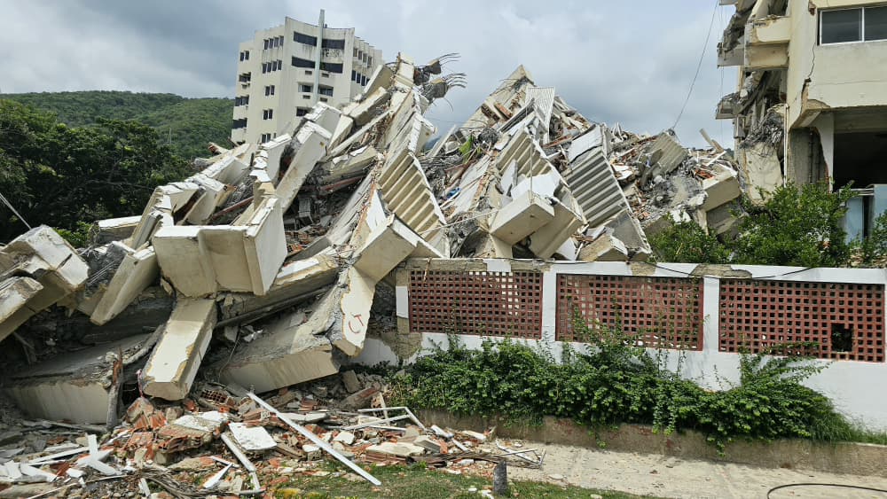 Venezuela informa sobre gestión de escombros tras terremotos