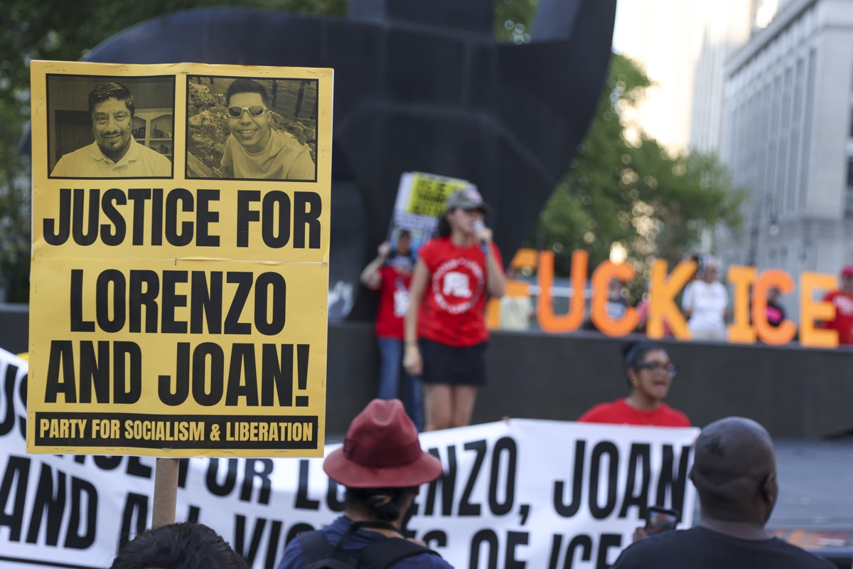 Protestas en Nueva York por muertes de migrantes en manos del ICE