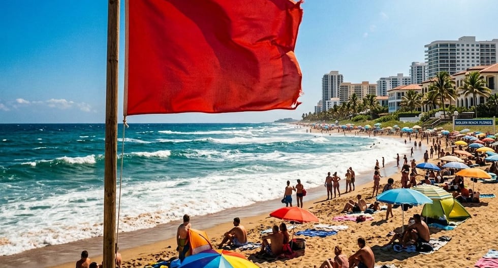 Contaminación en playas de Miami-Dade: alerta sanitaria por bacterias y sargazo