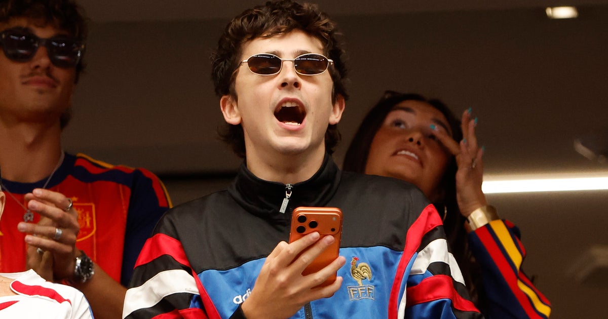 Timothee Chalamet Joins Dallas Cowboys Cheerleaders at World Cup Despite France's Defeat