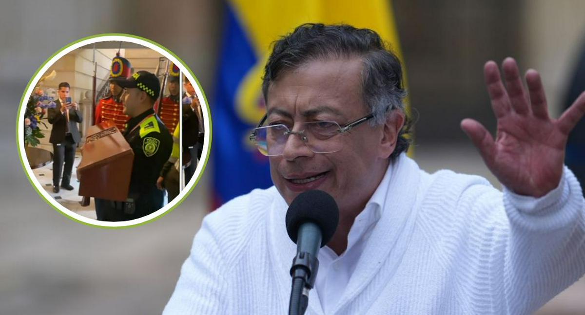 Petro anuncia traslado de la espada de Bolívar de la Casa de Nariño antes de dejar la presidencia