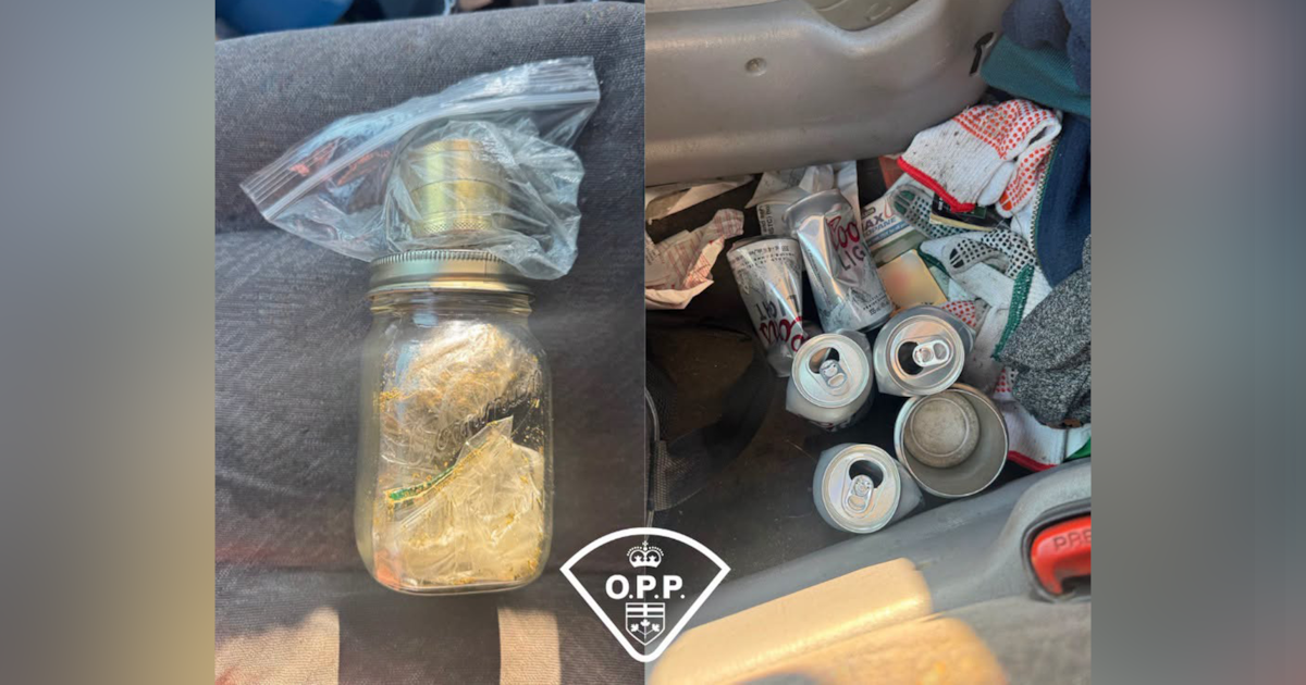 Ontario Officers Seize Open Alcohol and Cannabis During Hwy. 94 Traffic Stop