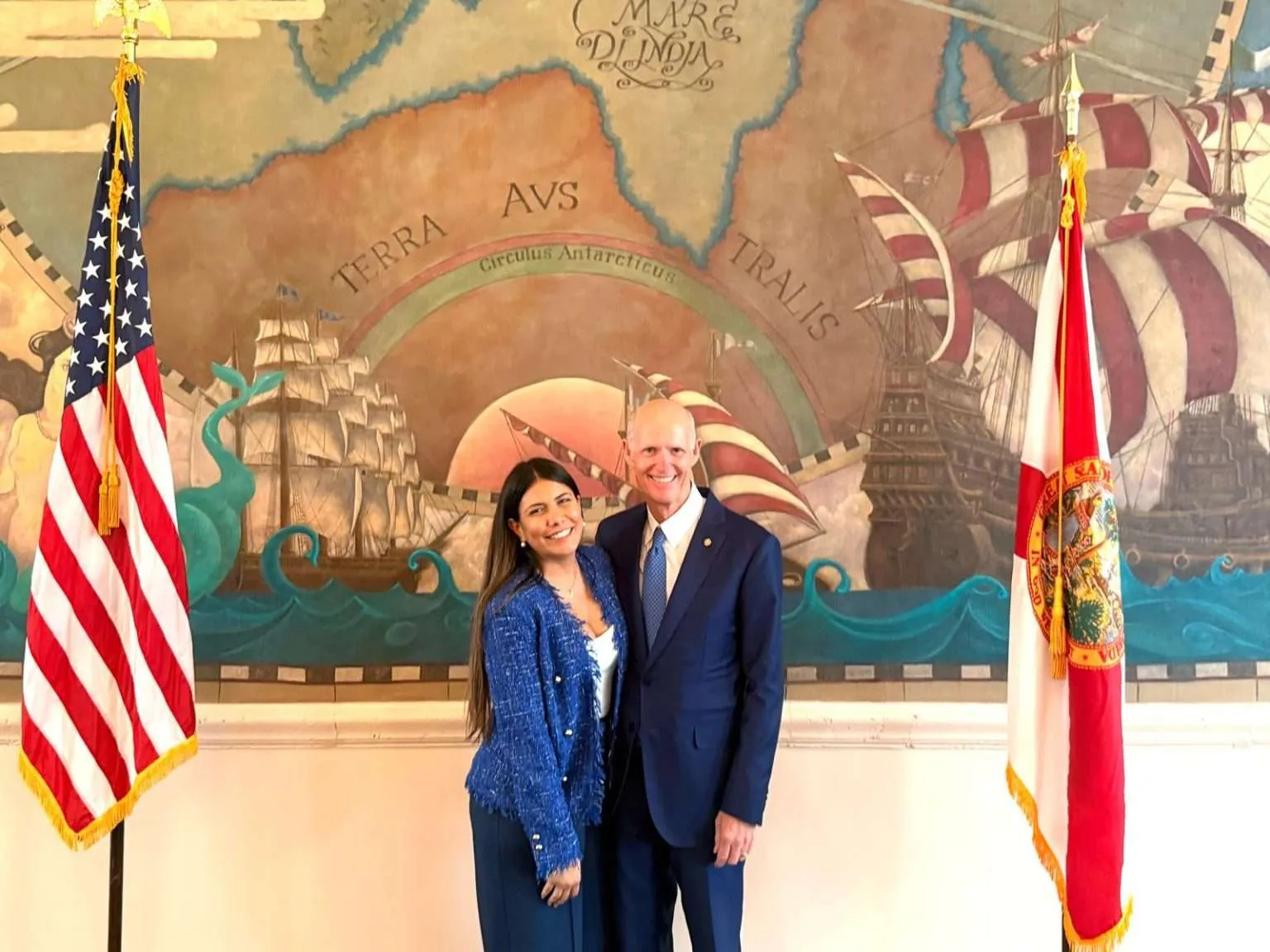 Periodista venezolana Rosa Virginia Pérez asciende a directora estatal de medios de Rick Scott