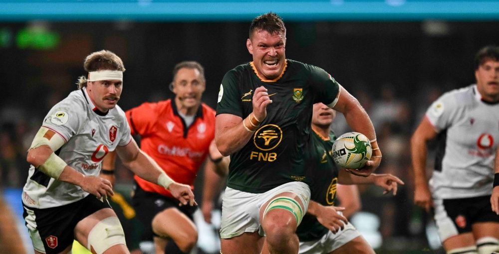 Springboks celebrate historic brother duo debut in Nations Championship victory