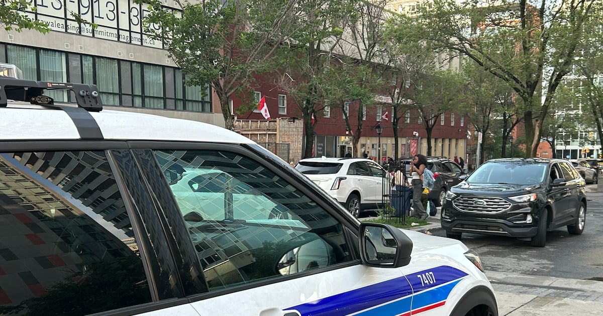 Man with Facial Injury Treated by Paramedics at Ottawa's ByWard Market